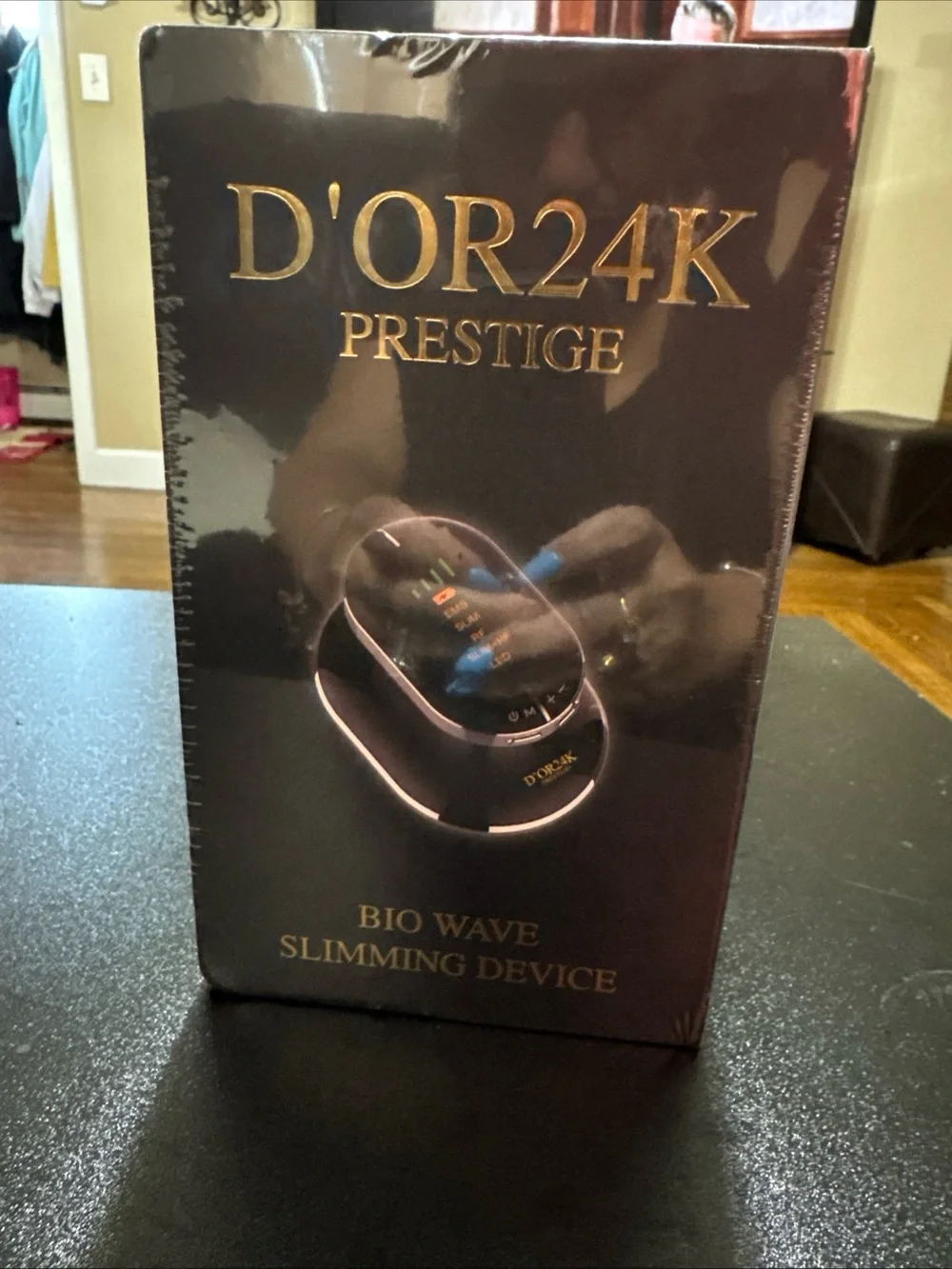 D'OR24K Prestige Bio Wave Slimming Device - Rose Gold/Black